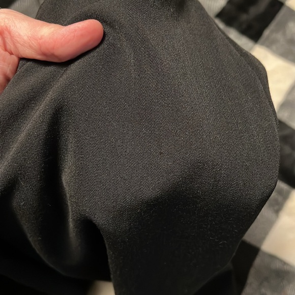 St. John Caviar Wide Leg Pants. Size 8. Black - Picture 12 of 17